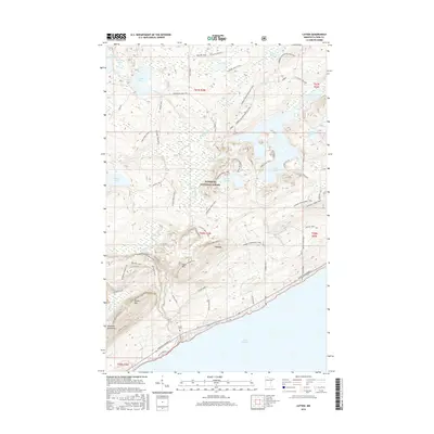 2016 Map of Lutsen, 2016 Print