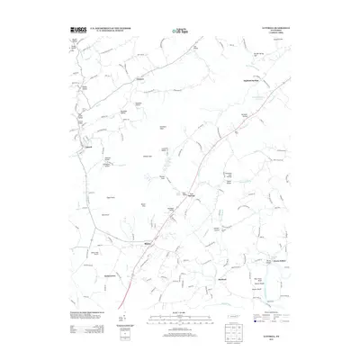 2013 Map of Luttrell, 2013 Print