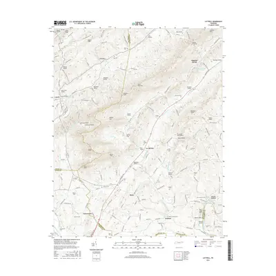 2016 Map of Luttrell, 2016 Print
