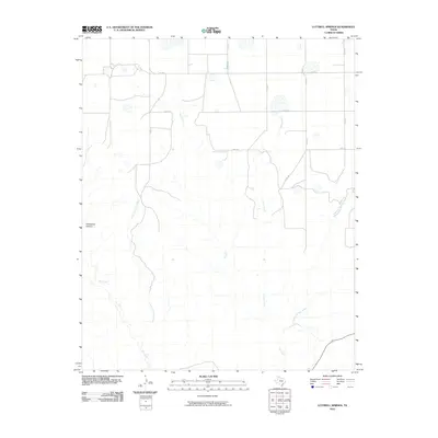 2010 Map of Luttrell Springs, 2010 Print