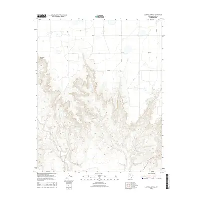 2016 Map of Luttrell Springs, 2016 Print