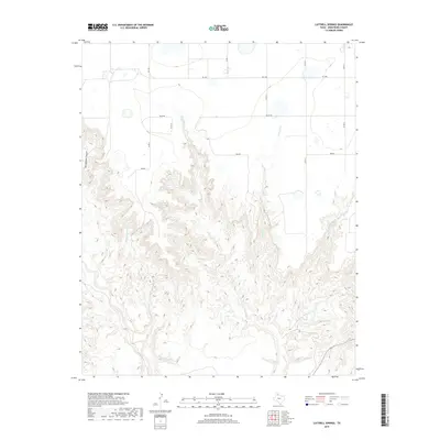 2019 Map of Luttrell Springs, 2019 Print