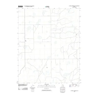 2010 Map of Luttrell Springs NE, 2010 Print
