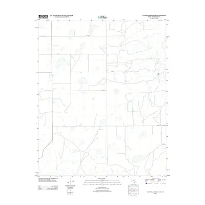 2012 Map of Luttrell Springs NE, 2012 Print