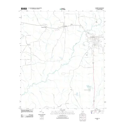 2011 Map of Luverne, 2011 Print