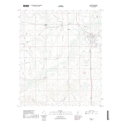 2018 Map of Luverne, 2018 Print