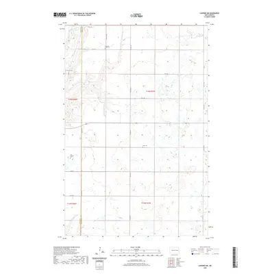2020 Map of Luverne NW, 2020 Print