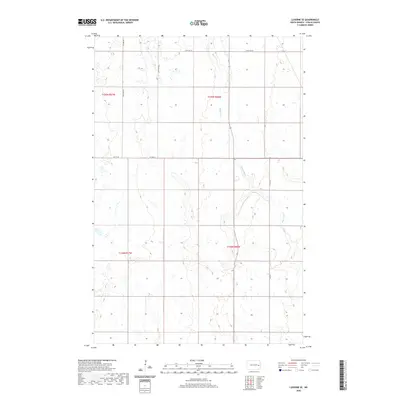 2020 Map of Luverne SE, 2020 Print