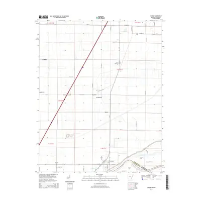 2014 Map of Luxora, 2014 Print