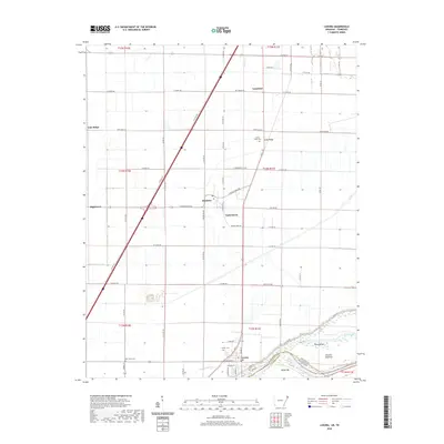 2020 Map of Luxora, 2020 Print