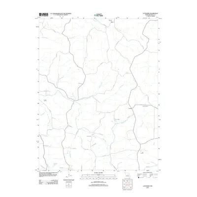 2012 Map of Luystown, 2012 Print