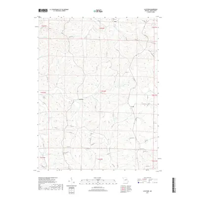 2017 Map of Luystown, 2017 Print