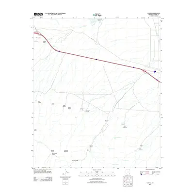 2011 Map of Luzena, 2011 Print
