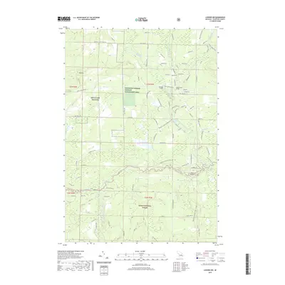 2019 Map of Luzerne NW, 2019 Print