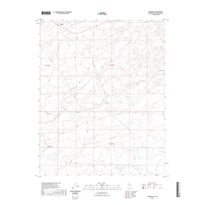 2023 Map of Lybrook NW, 2023 Print