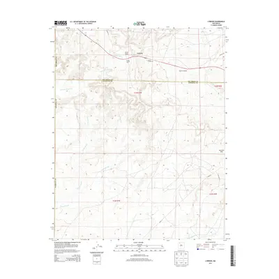 2013 Map of Lybrook, 2013 Print