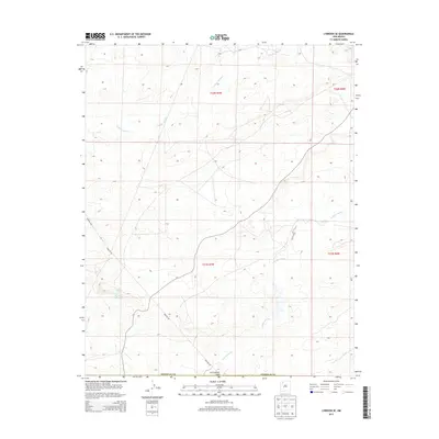 2013 Map of Lybrook SE, 2013 Print
