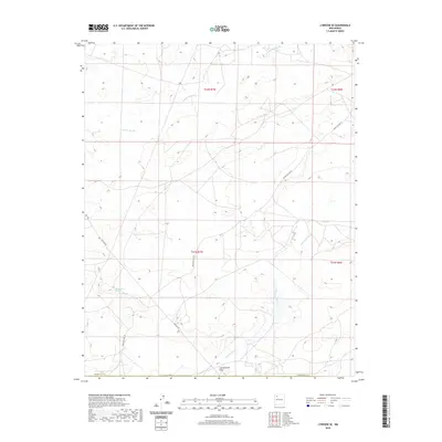 2020 Map of Lybrook SE, 2020 Print