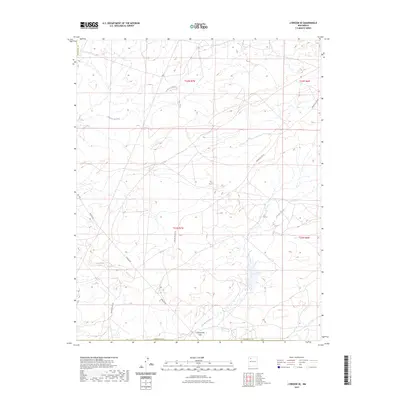 2023 Map of Lybrook SE, 2023 Print