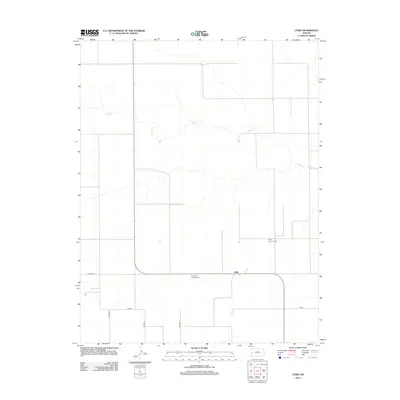 2012 Map of Lydia, 2012 Print