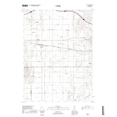 2019 Map of Lydick, 2019 Print