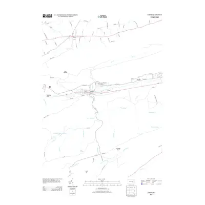 2013 Map of Lykens, 2013 Print