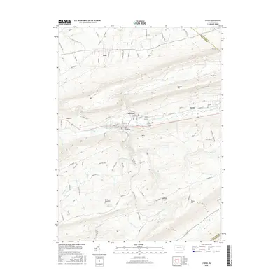 2016 Map of Lykens, 2016 Print