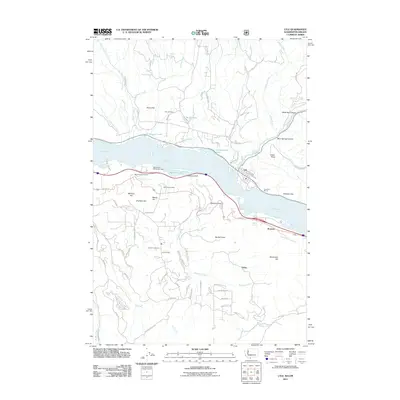 2011 Map of Lyle, 2011 Print