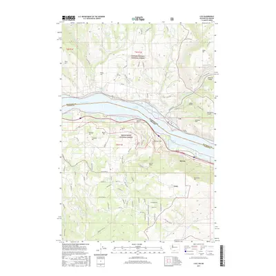 2017 Map of Lyle, 2017 Print