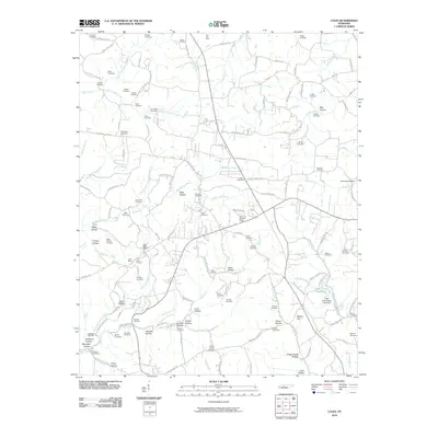 2010 Map of Lyles, 2010 Print