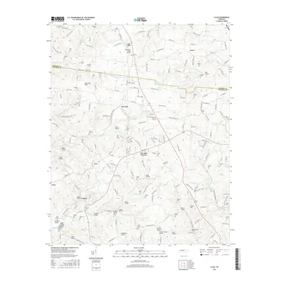 2016 Map of Lyles, 2016 Print