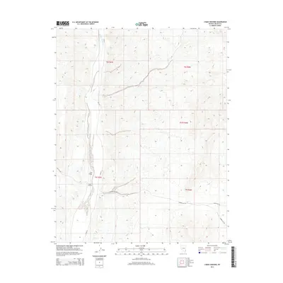 2014 Map of Lyman Crossing, 2014 Print