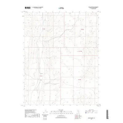 2018 Map of Lyman Crossing, 2018 Print