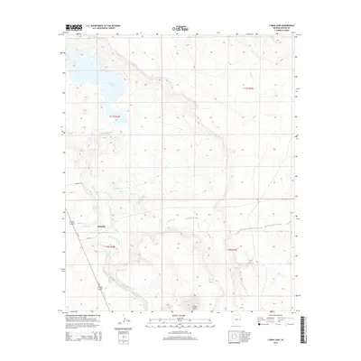 2014 Map of Lyman Lake, 2014 Print
