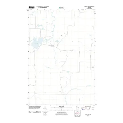 2010 Map of Lyman Lake, 2010 Print