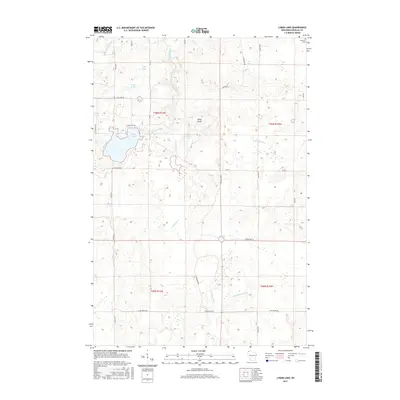2015 Map of Lyman Lake, 2015 Print