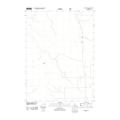 2011 Map of Lyman Pass, 2011 Print