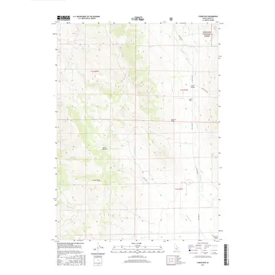 2017 Map of Lyman Pass, 2017 Print