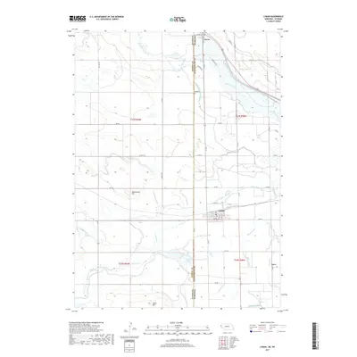 2017 Map of Lyman, 2017 Print