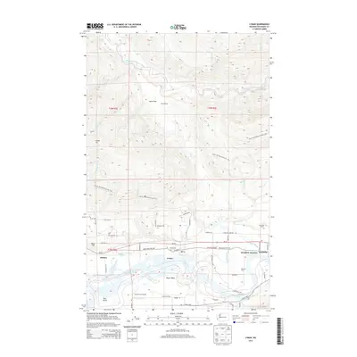 2014 Map of Lyman, 2014 Print
