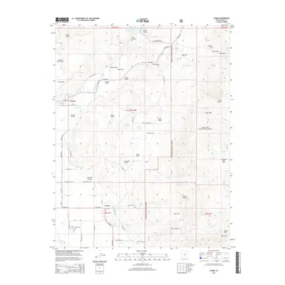 2014 Map of Lyman, 2014 Print