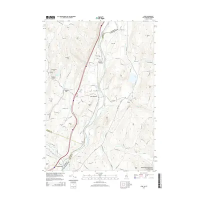 2015 Map of Lyme, 2015 Print