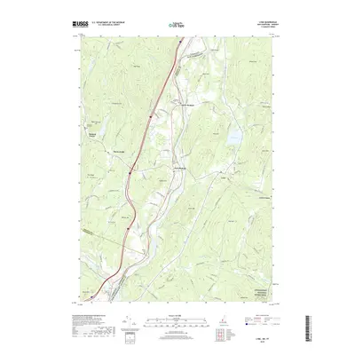 2018 Map of Lyme, 2018 Print