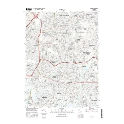 2016 Map of Lynbrook, 2016 Print