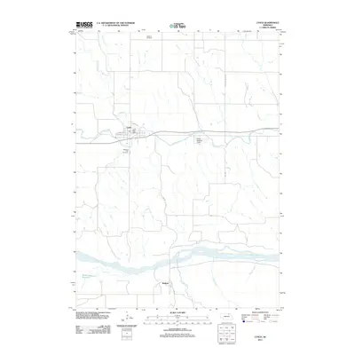 2011 Map of Lynch, 2011 Print