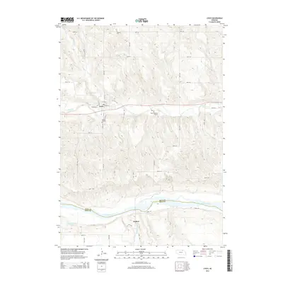 2014 Map of Lynch, 2014 Print