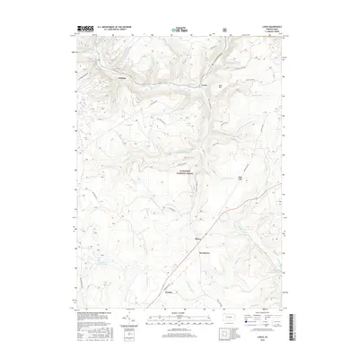2016 Map of Lynch, 2016 Print