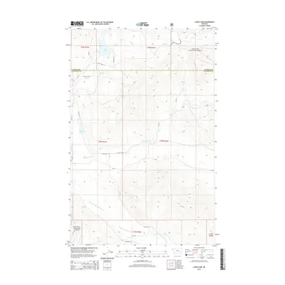 2014 Map of Lynch Lake, 2014 Print