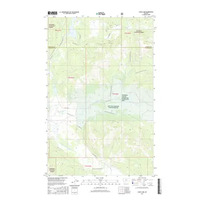 2017 Map of Lynch Lake, 2017 Print