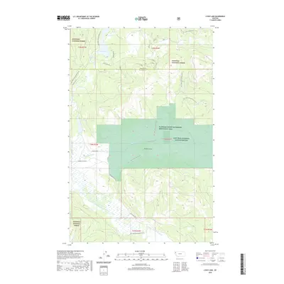 2020 Map of Lynch Lake, 2020 Print